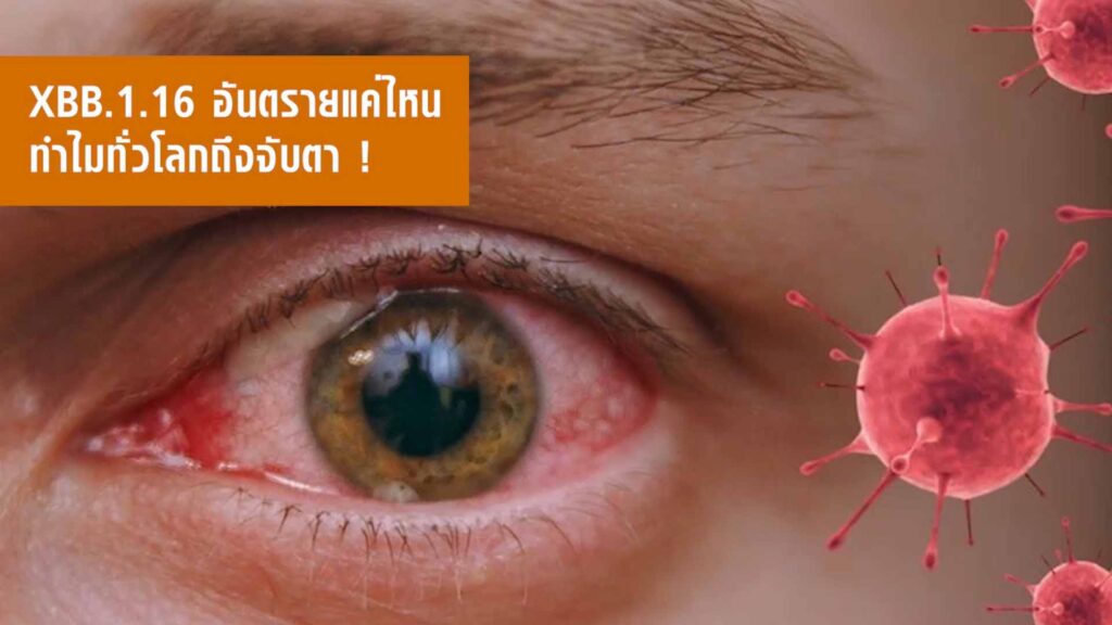 โควิด XBB.1.16 อันตรายแค่ไหน ทั่วโลกถึงจับตา